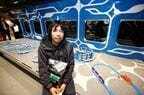 キッズスペースのアートを制作したparamodelさん