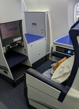 成田―メキシコシティのビジネスクラスシート