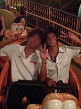 高校時代の川崎さん（右）（写真：本人提供）