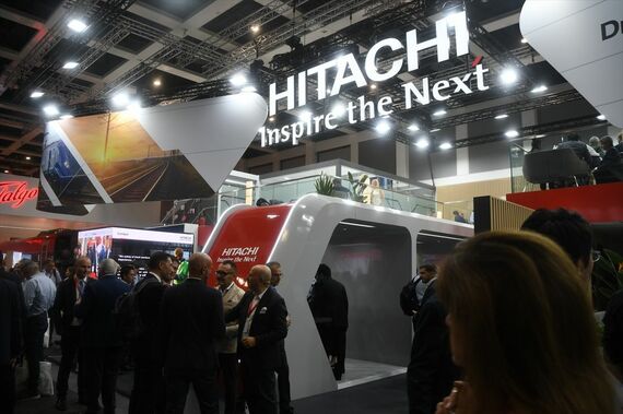 イノトランス 日立ブース