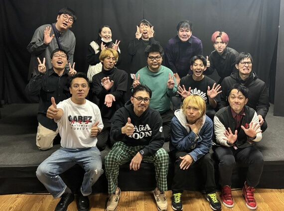 2024年11月の独演会後の写真