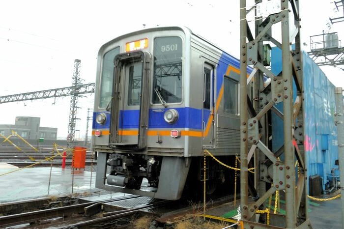 9000系なんば方の先頭車