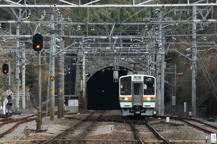 1934年に開通した丹那トンネル