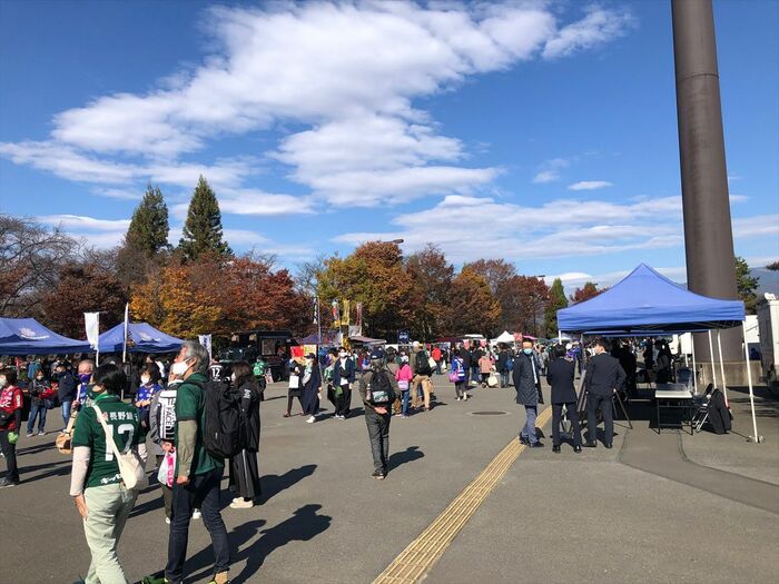 Moving eの各種展示が行われているイベント会場