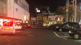 西川口駅で待機するタクシー。夜が更けるにつれて激減する（筆者撮影）