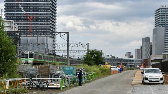 北海道新幹線札幌車両基地・建設地