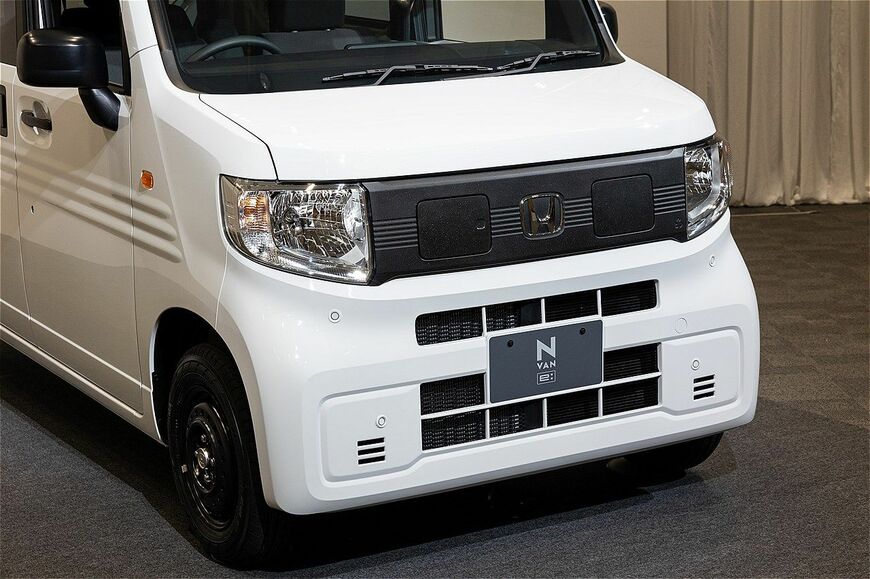 ホンダ新型軽商用EV「N-VAN e:」のディテール（写真：三木宏章）