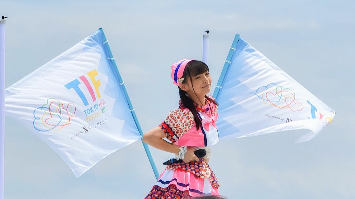 「TIF2022」お台場のビル屋上に設置され「SKY STAGE」で最高のパフォーマンスを披露した（写真：松山あおいさん提供）