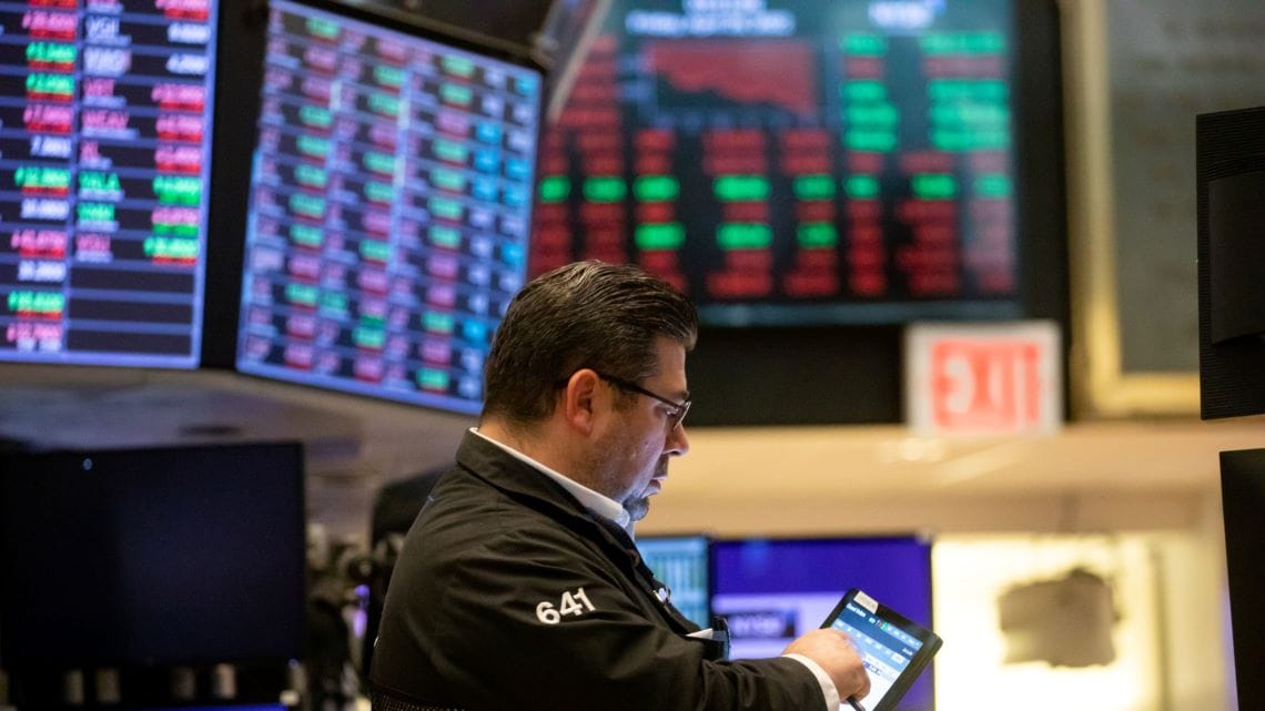 5日のアメリカ株は意外な値動きだったかもしれない。今後の日経平均は上昇、下落のどちらになるのか（写真：ブルームバーグ）