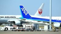 航空業界､テロで稼ぎ時の年末年始に不安 日本航空の株価は下落､出国人数の減少続く