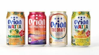 オリオンの缶ビール