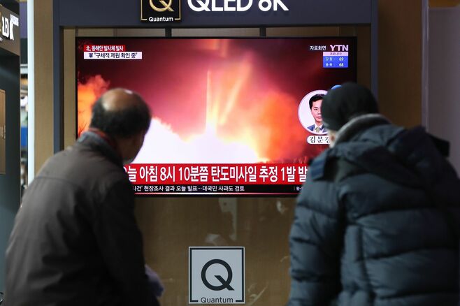 北朝鮮極超音速ミサイル試射､誤差なく命中と発表