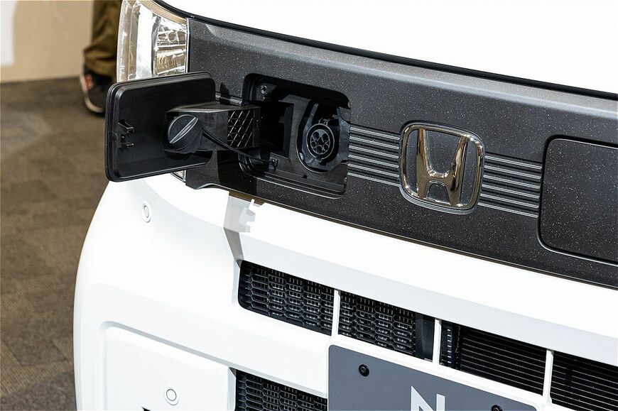 ホンダ新型軽商用EV「N-VAN e:」のディテール（写真：三木宏章）