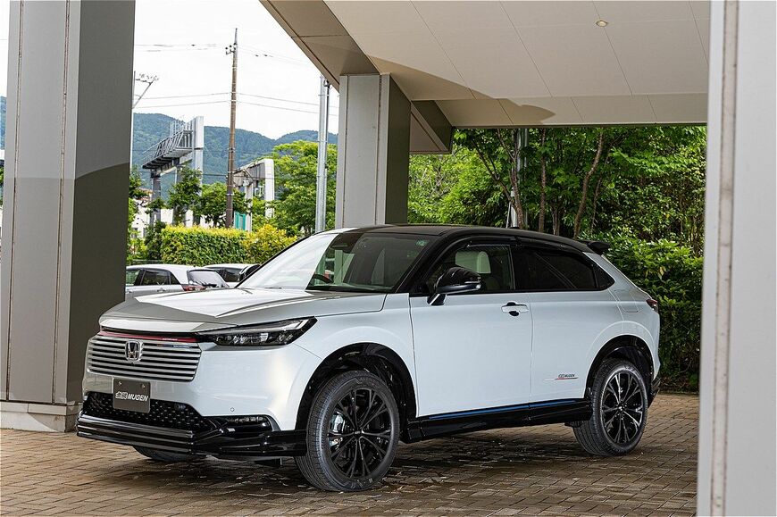 ホンダ「ヴェゼル」のディテール（写真：三木宏章）
