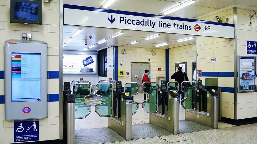 ロンドン地下鉄の自動改札