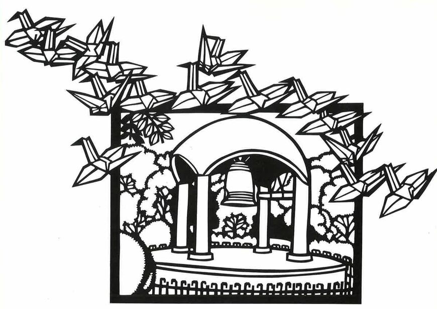 原爆の切り絵