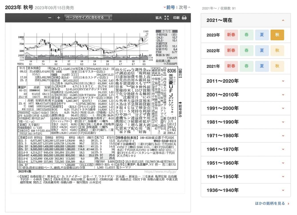 四季報 まとめ売り 2017年〜2023年 会社四季報 業界地図 2023年度版 (発売日2022年08月25日) | 雑誌