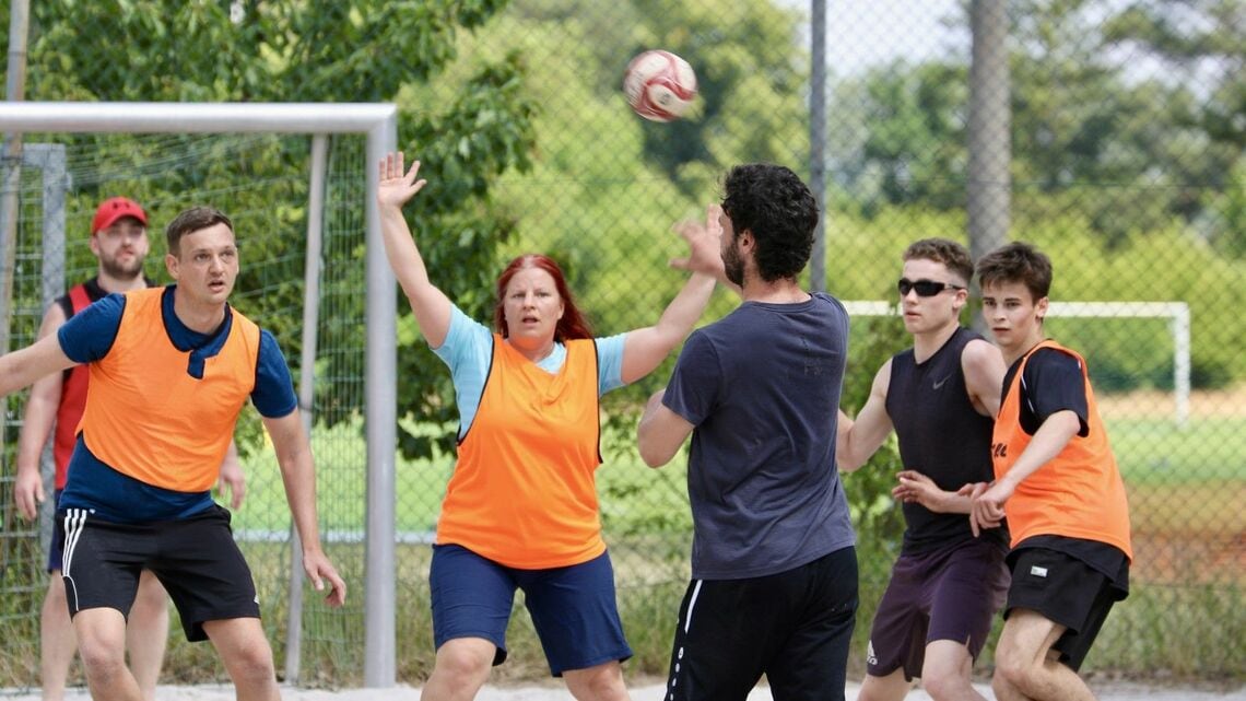 レクリエーションのためのスポーツは日本にもあるが、ドイツはスポーツの社会的機能を意識し、幸福の「手段」と位置付けた政策や組織化が行われている（写真：筆者撮影）