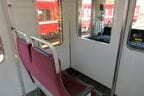 運転士の後ろに座れる展望席