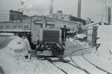 1964年、北日本製紙（後の王子製紙）専用鉄道も無煙化された（写真：江別市郷土資料館） 