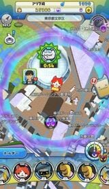 妖怪ウォッチワールド プレイ画面