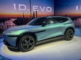 フォルクスワーゲン・アンフイの「ID.EVO」は若いターゲットに向けたBEVのコンセプトモデル（筆者撮影）