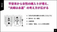 900年前の日本は夫婦別姓､時代ごとの結婚の形 日本の歴史と文化を｢4コマ｣で端的におさらい