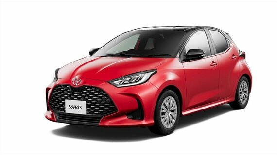 2024年の1位は「ヤリスクロス」を含めた「ヤリス」シリーズであった（写真：トヨタ自動車）