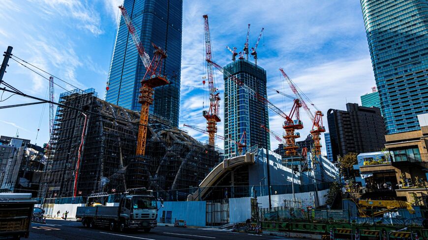 再開発が進む東京。その数はかなり多い（撮影：今井康一）