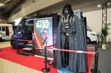 スター・ウォーズの世界観が広がるトイファクトリーのキャンピングカー「ダビンチ6.0＜スター・ウォーズ＞エディション」（筆者撮影）