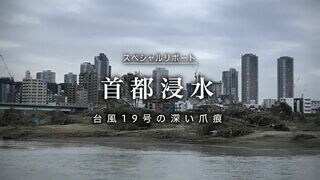 首都浸水 台風19号の深い爪痕