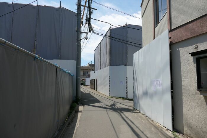 東地区再開発の予定地