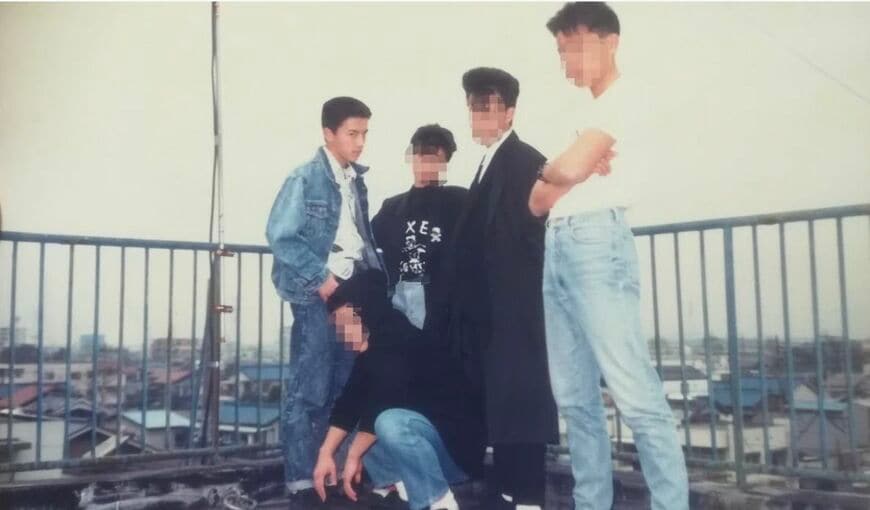 中学時代の高井さん（写真：高井さん提供）