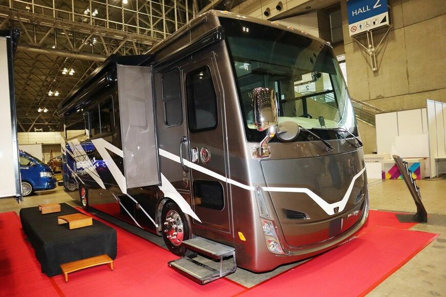 ティファン社製キャンピングカー「アレグロブリーズ33BR」2023年モデルのディテール（筆者撮影）