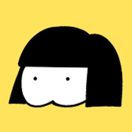 ハミ山さん自画像