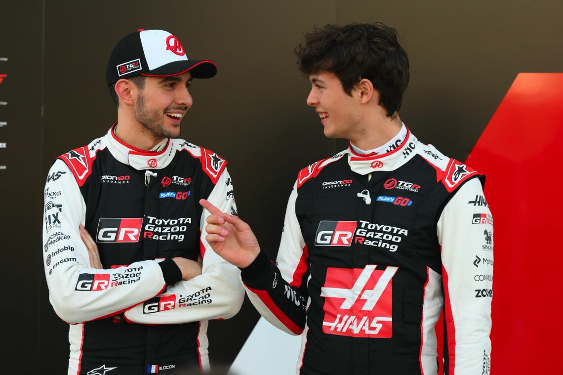 エステバン・オコン、オリバー・ベアマン