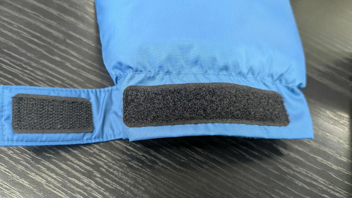 角を丸くした面ファスナー