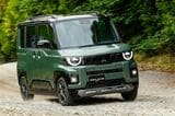 三菱から発売された軽スーパーハイトワゴンの新型「デリカミニ」（写真：三菱自動車）