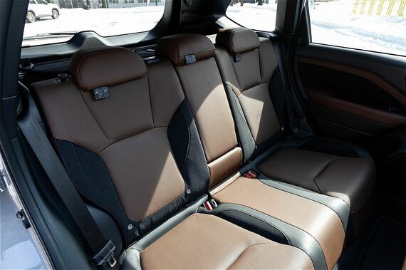 フォレスターのリアシート