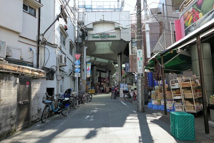 道路拡幅の計画地