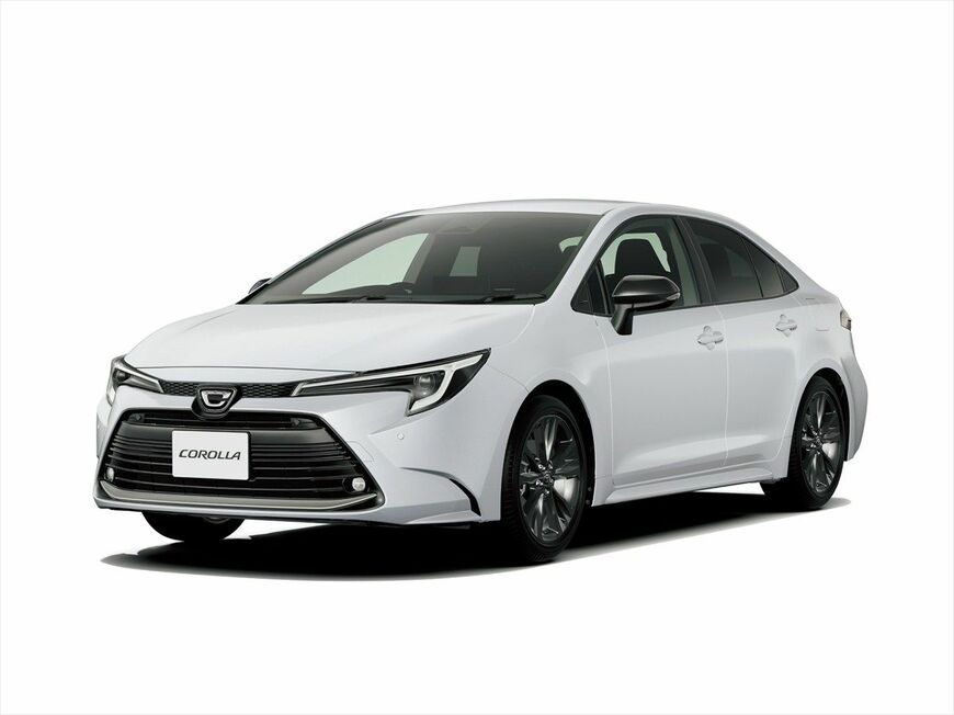 一部改良を実施した「カローラ」の基本形、セダン（写真：トヨタ自動車）