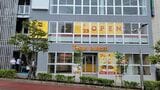 オープン当初のトリキバーガー大井町店（筆者撮影） 
