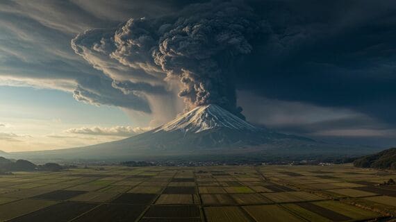 富士山噴火