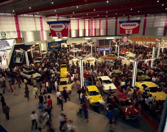 1977年 第22回東京モーターショー(写真:日産自動車)