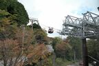 ロープウェーは早雲山と大涌谷を結び、さらに