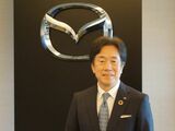 もろ・まさひろ／1960年生まれ。1983年マツダ入社。主にマーケティング畑を歩む。欧州子会社副社長やアメリカ子会社の社長や会長を歴任。2019年に取締役専務執行役員。2021年からはコミュニケーション・広報・渉外などを統括。2023年6月から現職（記者撮影）