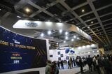 ベルリンの「イノトランス」に出展した韓国・ヒュンダイのブース。シンガポールでの開催でアジア企業の出展が多く見込めそうだ（記者撮影）