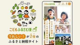 「こどもふるさと便」のウェブサイト
