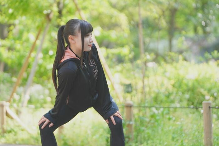 ライブでは外食が多いため食べ物には気をつけている