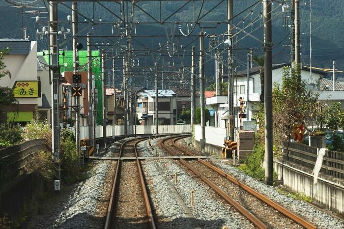 武州長瀬―東毛呂間は複線区間